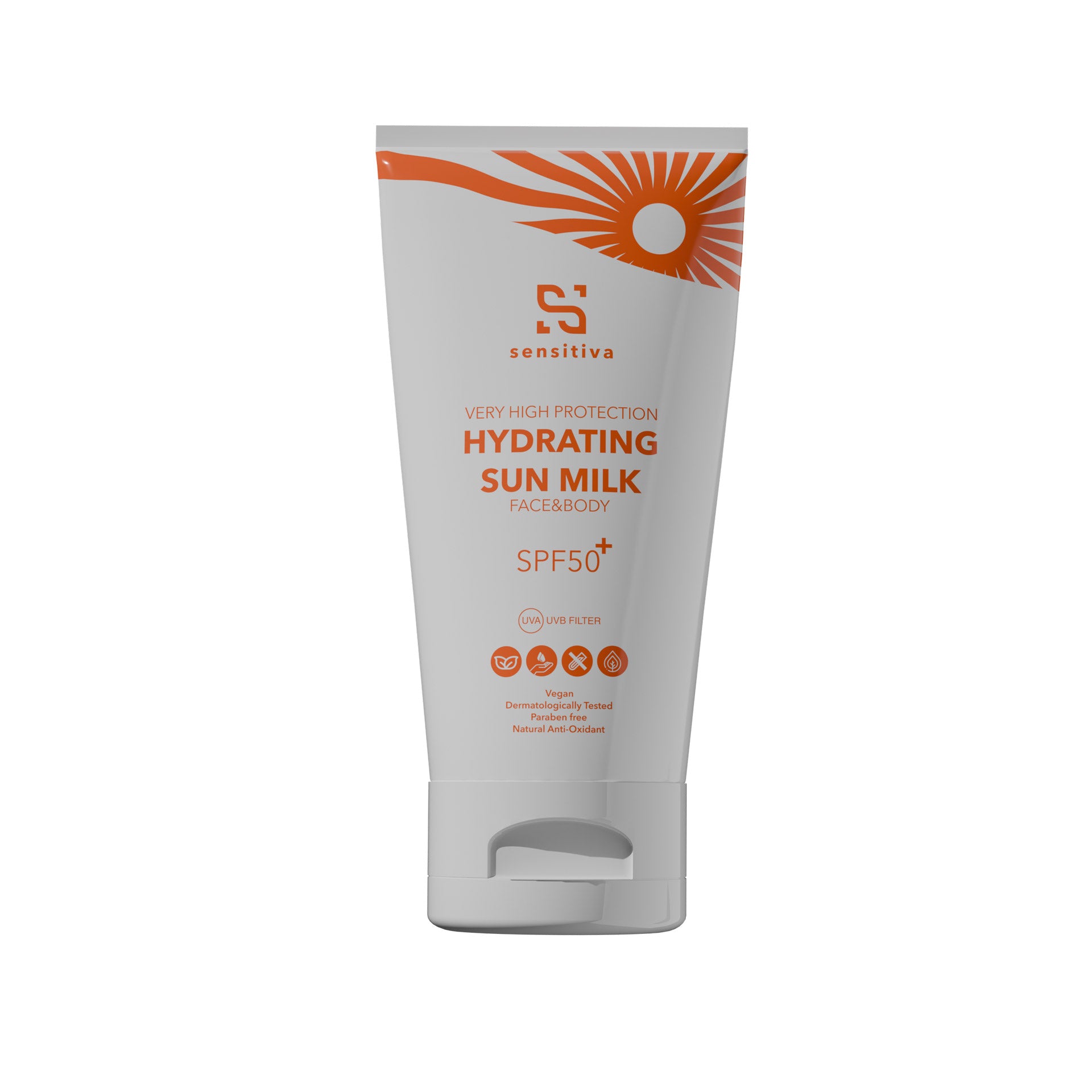 Hydrating sun milk <p> SPF50</p>