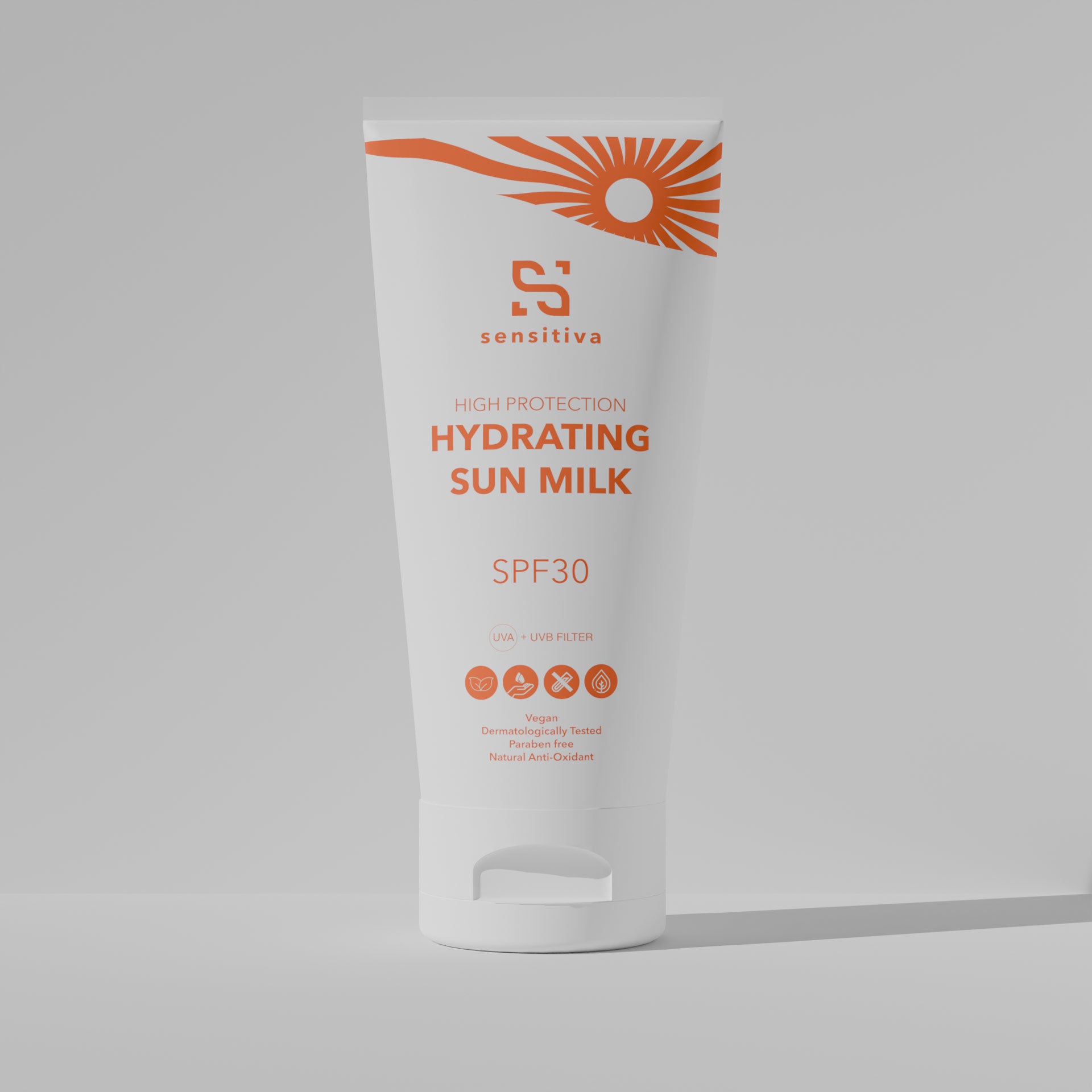 Hydrating sun milk <p> SPF30</p>